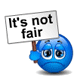 It's Not Fair.gif -  by Donna Jackson