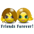 Friends Forever.gif -  by Donna Jackson